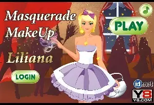 Masquerade Make Up Liliana