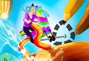 Игра Гонка на Каракулях