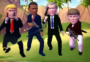 Игра Стрелялка Лидеров 3Д