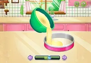 Игра Готовим Торт на День Рождение Мамы