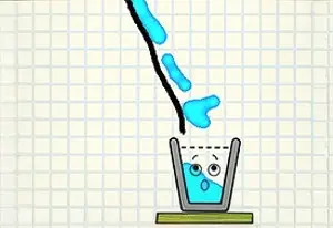 Game Pour water into a glass 2