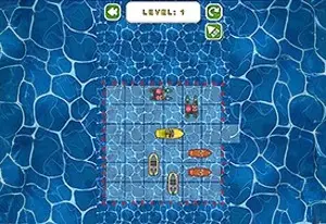 Игра Стоянка лодок в море