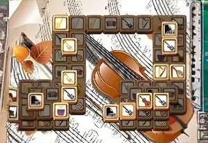 Игра Музыкальный маджонг онлайн