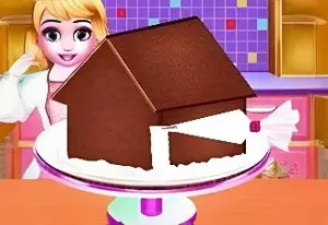 Game Cooking Christmas Gingerbread House