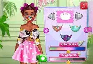 Игра DIY Принцессы Маска для Лица