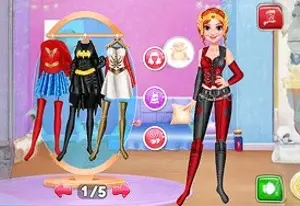 Игра BFFs Superhero Dress Up