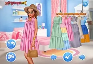 Игра Знаменитости в Нарядах с Оборкой