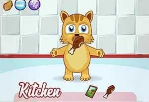 Игра Уход за Котенком
