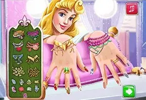 Игра Спящая принцесса Ногти Спа
