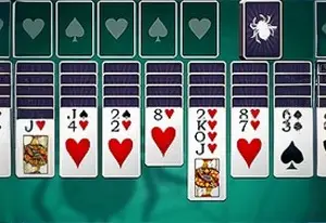 Spider Solitaire: Two Suits