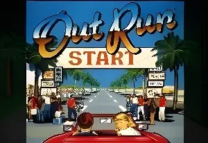 Игра Out Run на Sega Mega Drive