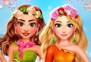 Игра Лучшие Подруги: Мода Вдохновленная Цветами