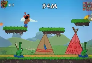 Игра Беги, Апачи!