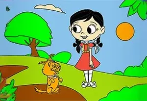 Игра Раскраска с Дороти