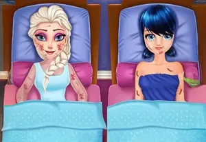 Игра Эльза и Леди Баг в Больнице