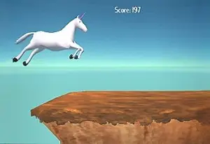 Игра Прыжки с Единорогом