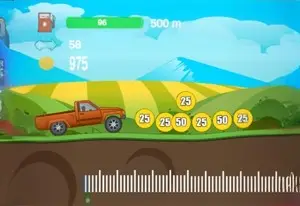 Игра Гонки по горным вершинам онлайн