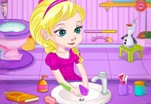 Potty Train Baby Elsa