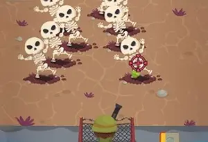 Игра Защита от скелетов