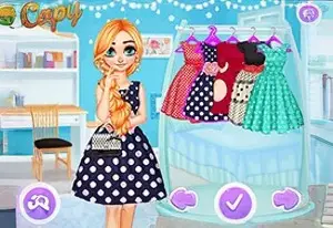 Princesses Contest: Stripes vs Dots