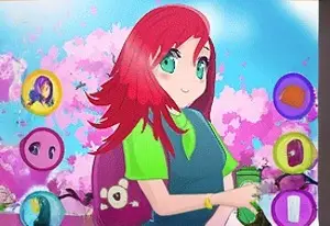 Girls Game: Cherry Blossom and School Uniform