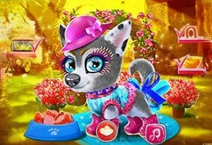 Игра Уход за Счастливой Собакой