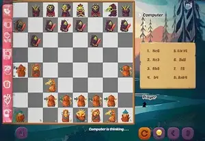 Игра Шахматы Хэллоуин