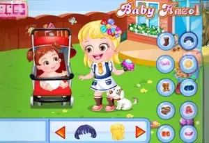 Игра Малышка Хейзел: Няня Одевается