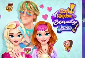Игра Салон Красоты Ледяного Царства