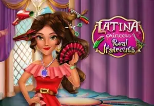 Игра Латина Принцесса: Настоящие Прически