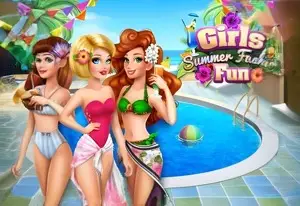 Игра для девочек Летняя мода Веселье