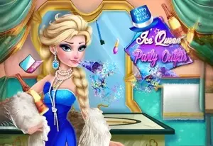 Игровые наряды для вечеринок Ледяной королевы