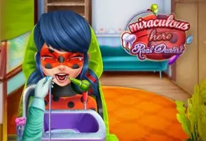 Игра Леди Баг у зубного врача