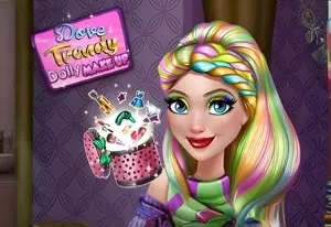 Dove Trendy Dolly Макияж