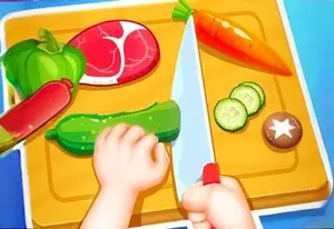 Игра Весёлая детская кухня