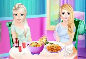 Frozen Sisters Delicious Lunch