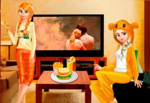 Princesses Movie Evening