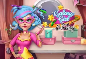 Игра Причёски Галактической Девушки