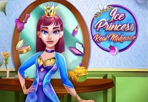 Игра Ледяная Принцесса: Реальный Макияж