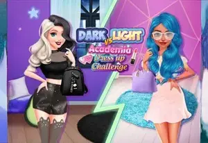 Конкурс по переодеванию Dark vs Light Academia