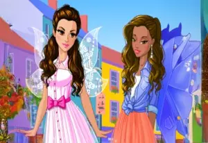 Современная игра-одевалка для фей