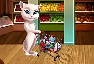 Игра Покупки Говорящей Анжелы