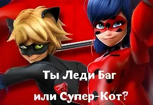 Игра Тест: Леди Баг и Супер Кот
