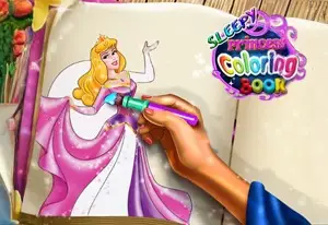 Игра Раскраска Спящая Красавица