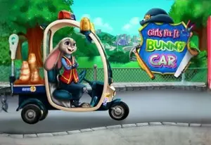 Игра Девушки Починят: Машина Зайца