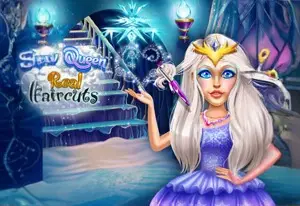 Игра Снежная Королева Настоящие Стрижки