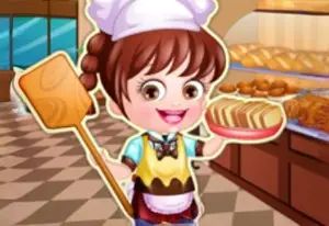 Baby Hazel as Baker