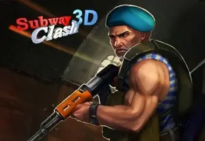 Столкновение в метро 3D