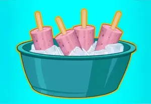 Йогуртовые палочки с бананом и ягодами