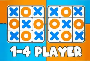 Игра Крестики Нолики: 1-4 Игрока
